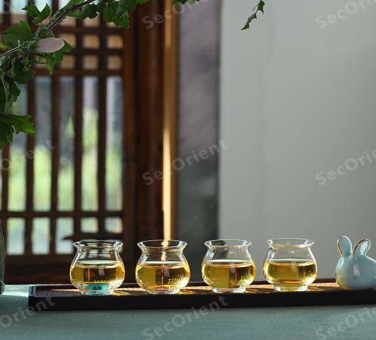 Spring Flower and Autumn Moon Tea Set_Shui Jing Bo Li Cha Ju_Crystal ...